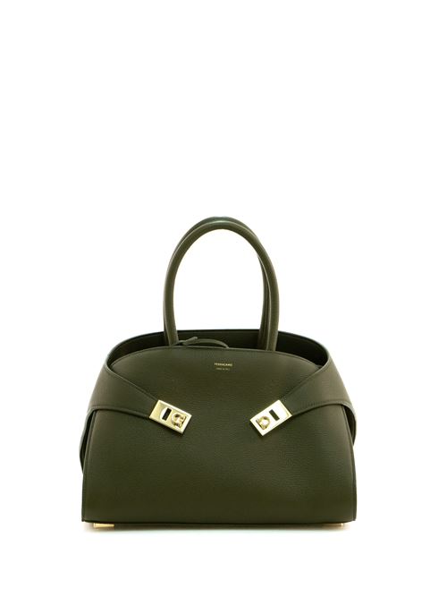 Borsa Hug FERRAGAMO | 215608 0777523NEW OLIVE